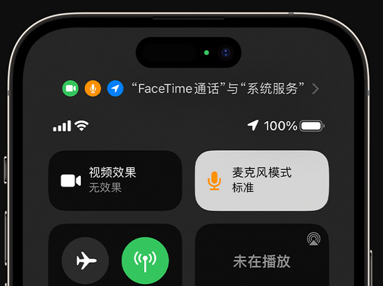 德宏苹果授权维修网点分享iPhone在通话时让你的声音更清晰 